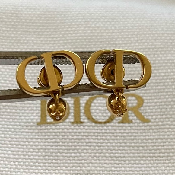 Authentic Dior Stud Earrings - Picture 4 of 6